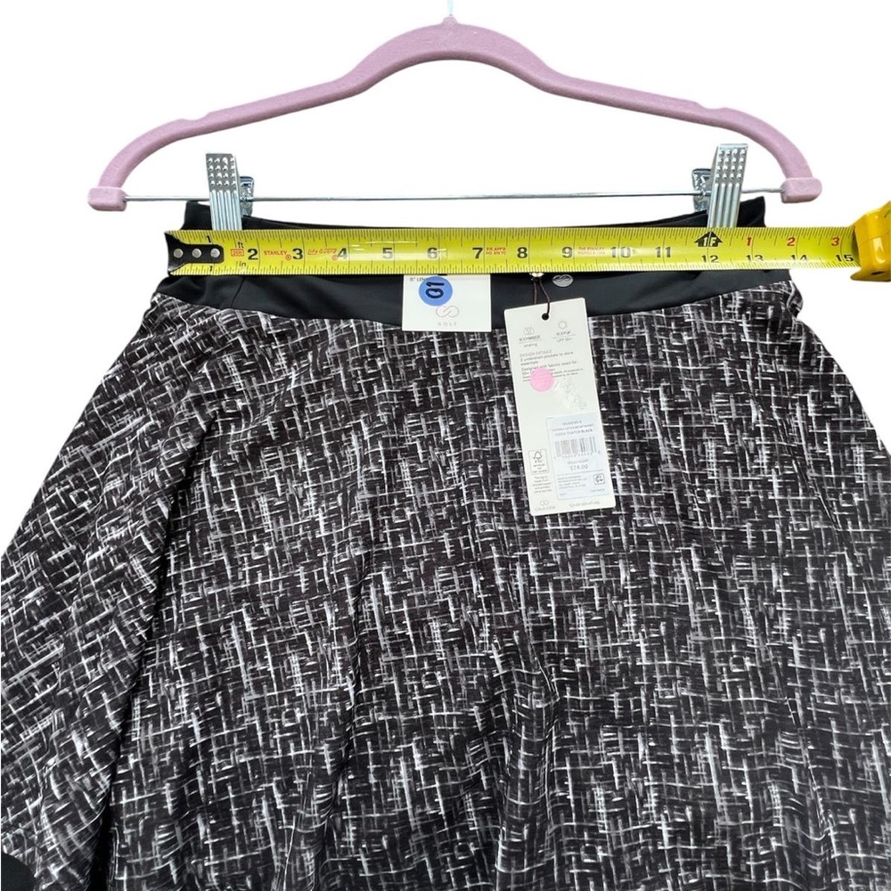 Chic CALLA marble  Circle   Skater Skirt with Flowy Design